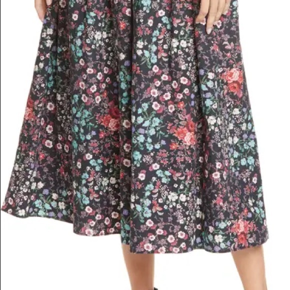 LoveShackFancy LAIS FLORAL PUFF SLEEVE DRESS - Picture 5 of 11